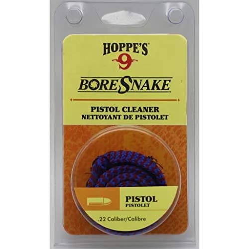 Hoppe's BoreSnake Pistol Bore Cleaner .22 Cal | One-Piece Design, Nylon-Mesh, Reusable thumbnail 1