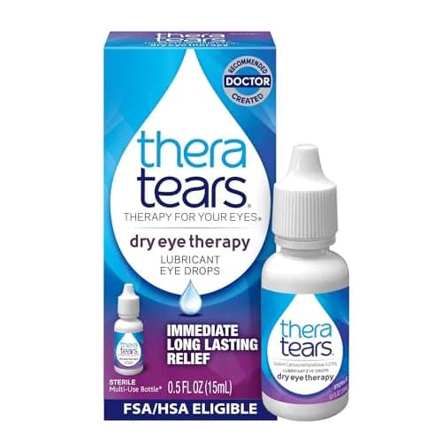 TheraTears Dry Eye Drops Lubricating 15ml (0.5 Fl Oz) | Doctor Recommended for Immediate Relief thumbnail 1