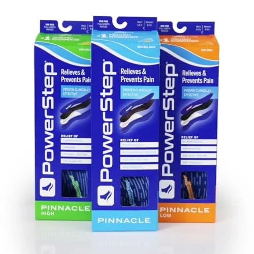 PowerStep Pinnacle Insoles Plantar Fasciitis Relief | Neutral Arch Support for Foot Pain thumbnail 5