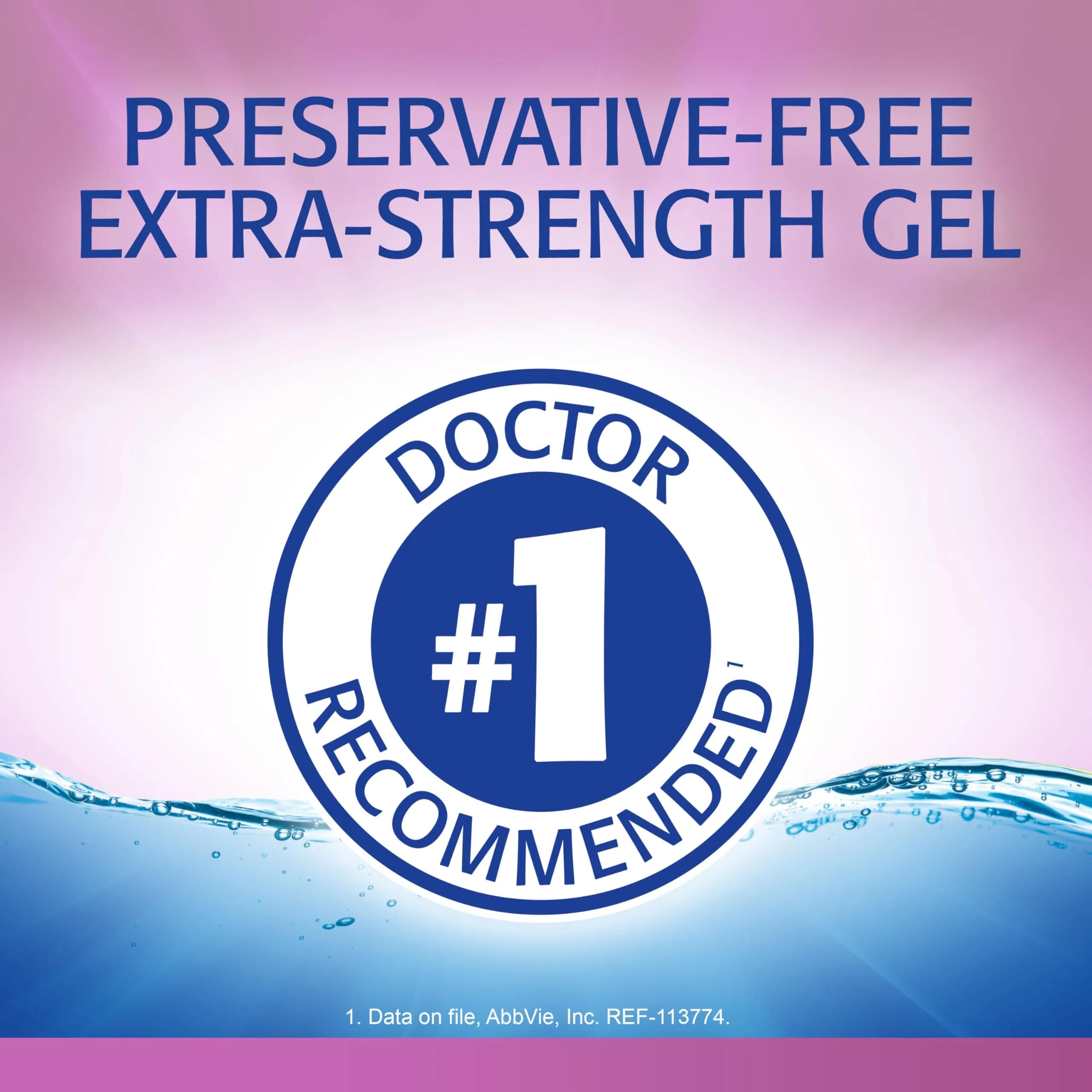 Refresh Celluvisc Lubricant Eye Gel Preservative-Free Artificial Tears 0.4 mL (0.01 fl oz) 30 Single-Use Containers | FDA Approved Medication - view 2