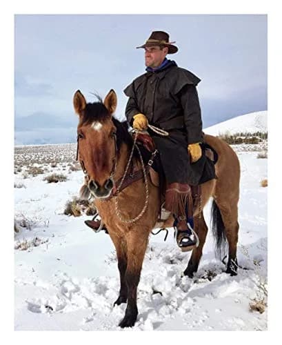 Outback Trading Low Rider Duster Coat Black Small | Waterproof Cotton Oilskin thumbnail 3