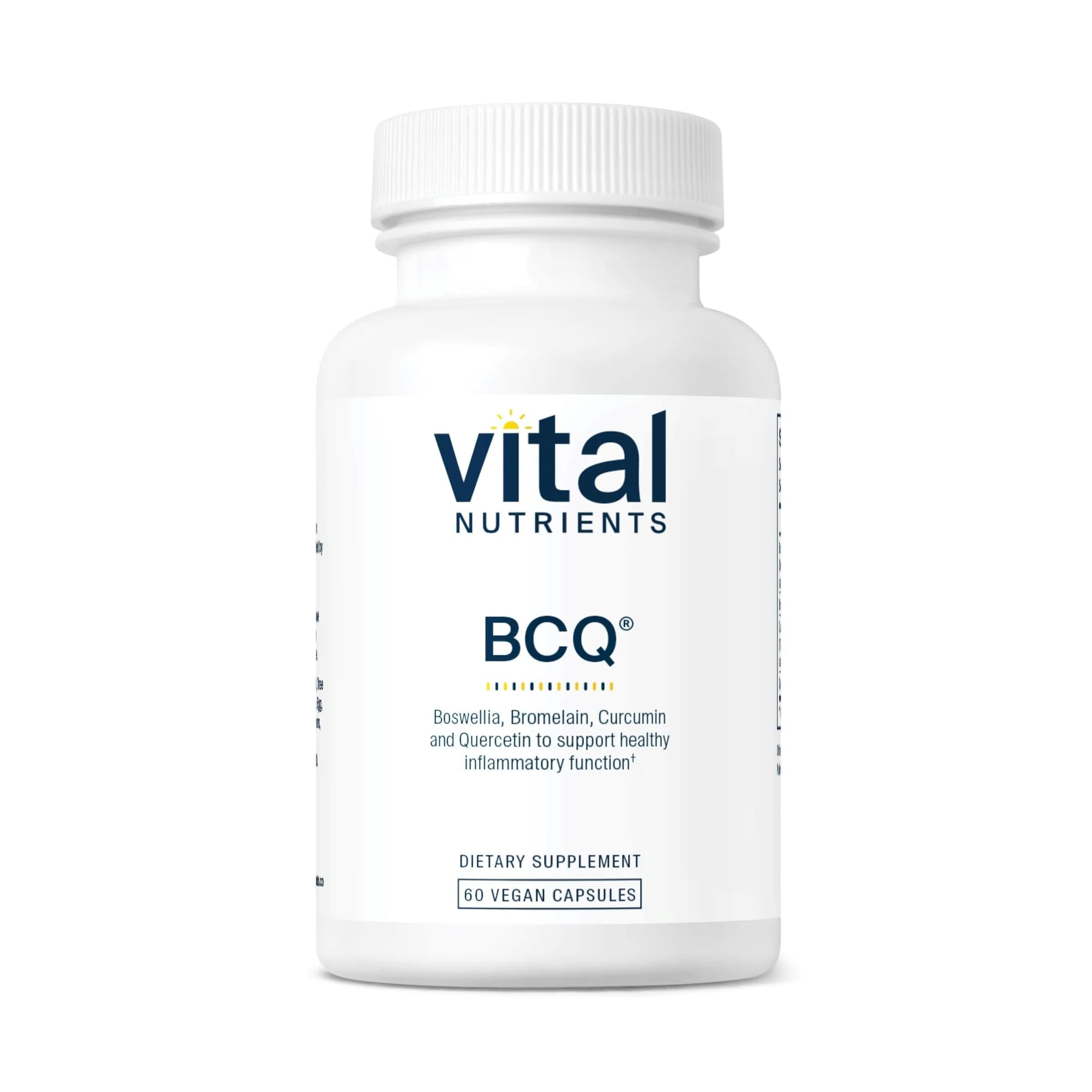 Vital Nutrients BCQ Vegan Capsules 60 | Supports Joint & Inflammation — Capsule