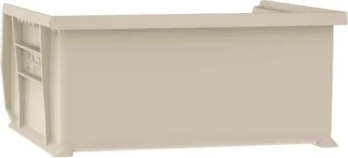 Akro-Mils 30235 AkroBins Plastic Storage Bins 11"x11"x5" Stone 6-Pack | Heavy Duty Stackable Organizer for Home & Garage thumbnail 8