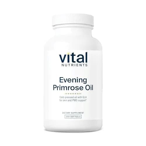 Vital Nutrients Evening Primrose Oil 1,000mg | Supports Women’s Health & PMS Relief, 250 Softgels thumbnail 1