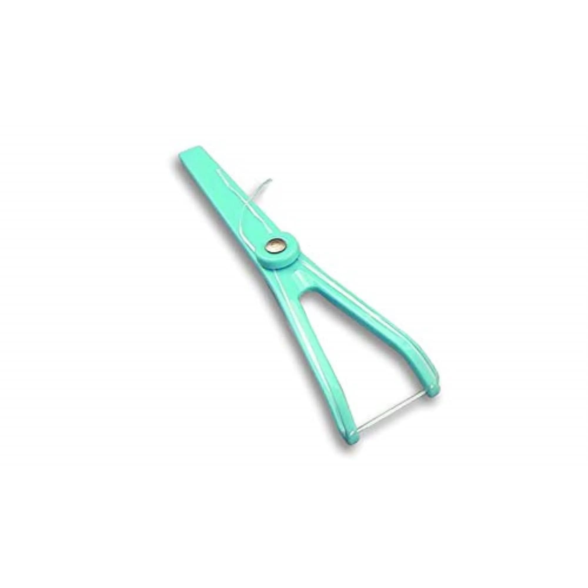flossaid Dental Floss Holder-Single Handle | Easy flossing, full control, elastic grip, secure tape, vibrant colors — Colors Vary