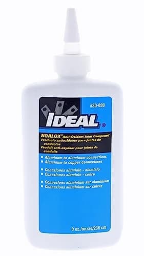 Ideal Electrical Noalox Anti-Oxidant Compound 227 g (8 oz) Bottle | Prevents Aluminum Oxidation for Cooler Connections thumbnail 1