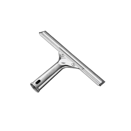 Unger Professional 8” Stainless Steel Window & Glass Squeegee | Heavy Duty, Streak-Free Results for Window Cleaning thumbnail 1