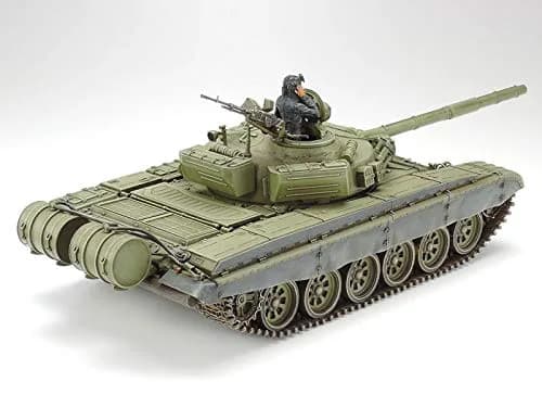 TAMIYA ART_CRAFT_KIT Small | 1/35 Scale Russian Tank, Brown, Highly Detailed (70-120 chars) thumbnail 3