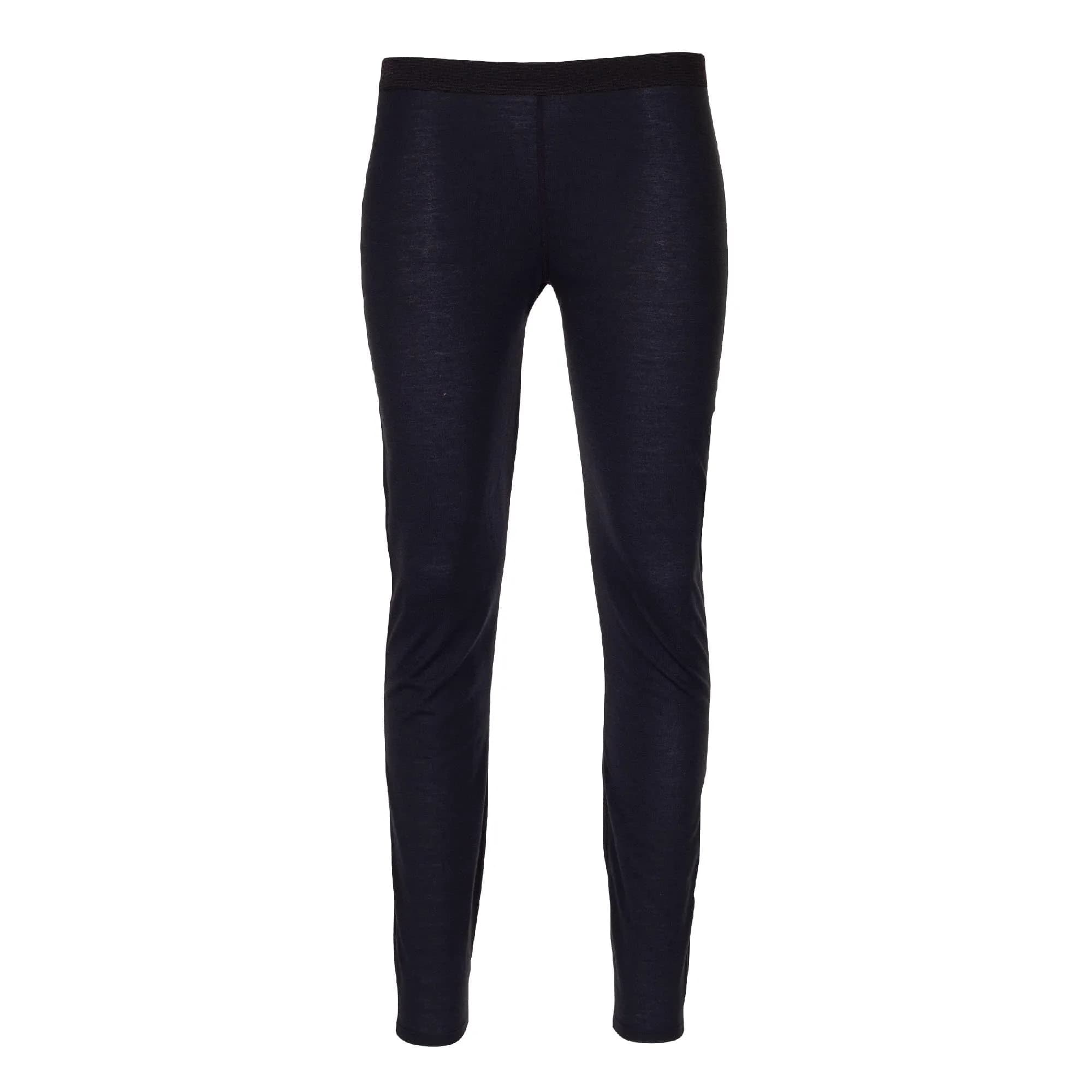 Hot Chillys Women's Pepper Skins Base Layer Bottoms | Midweight Relaxed Fit Thermal Pants in Black (Medium)