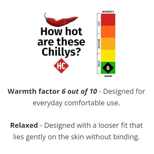 Hot Chillys Women's Pepper Skins Base Layer Bottoms | Midweight Relaxed Fit Thermal Pants in Black (Medium) thumbnail 5