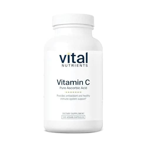 Vital Nutrients Vitamin C 1000mg | Pure Ascorbic Acid for Immune & Collagen Support thumbnail 1