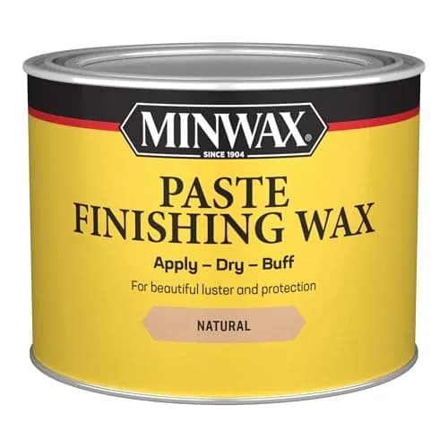 Minwax Paste Finishing Wax Natural 454g (1 lb) | Protects Wood Surfaces & Adds Luster thumbnail 1