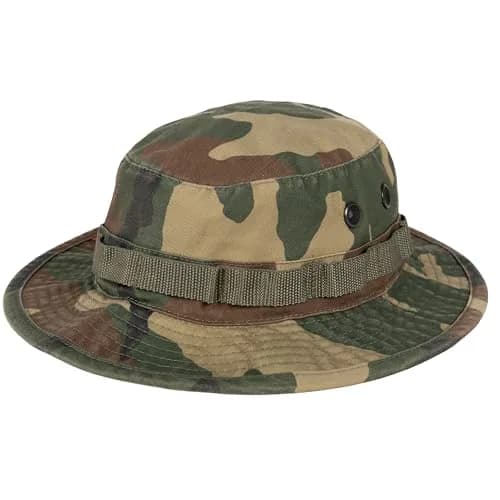 Rothco 100% Cotton Rip-Stop Boonie Hat | Ultimate Sun Defense Bucket Hat for Outdoors (US, Numeric, 7, Woodland Camo) thumbnail 1
