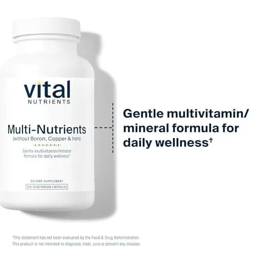 Vital Nutrients Multi-Nutrients 5 Ultra Antioxidant Formula, 120 Capsules | No Iron, Copper, Boron | Supports Immunity & General Nutrition thumbnail 3