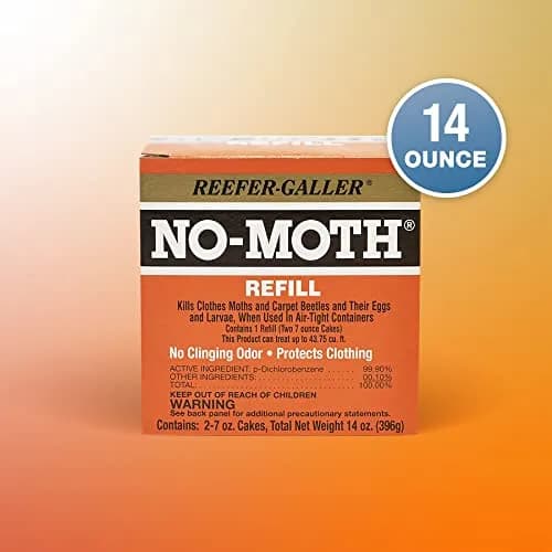 Reefer-Galler NO Moth Closet Hanger Refills, 6 Pack | Effective Mothproofing Without Odor (100-120 chars) thumbnail 7