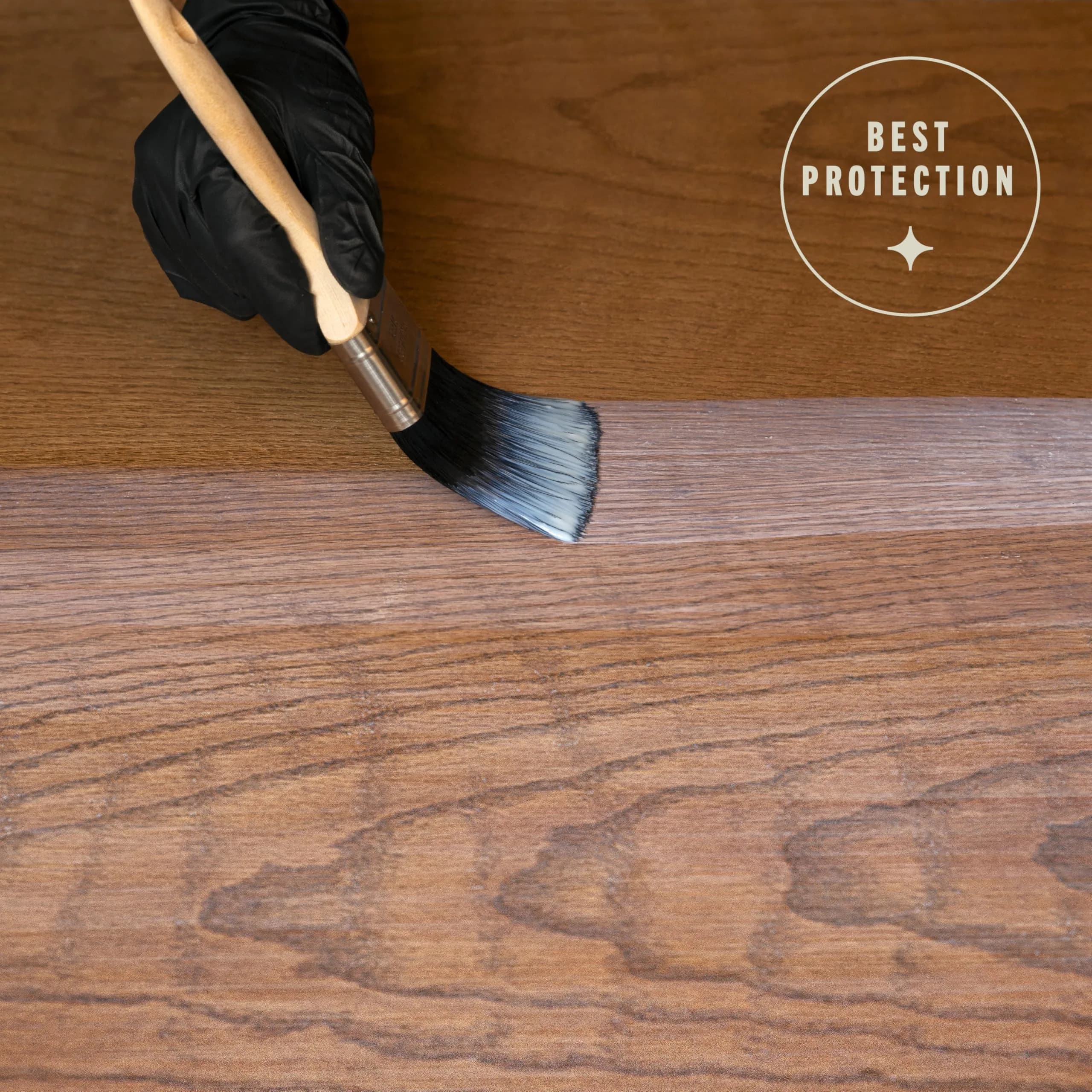 Varathane Water-Based Ultimate Satin Polyurethane 236ml (0.25 Quart) | Crystal Clear Interior Wood Protection - view 4