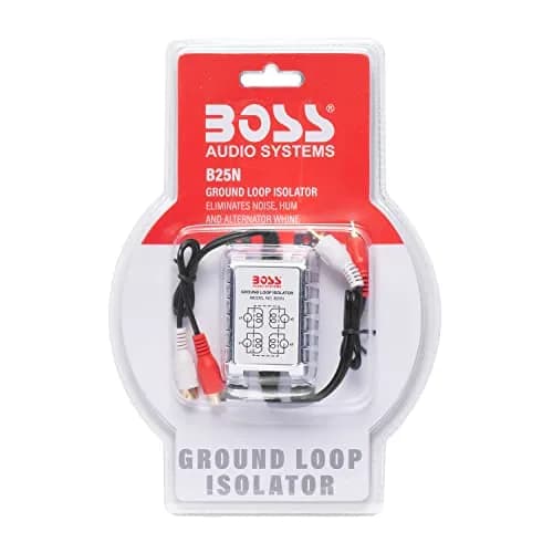 BOSS Audio Systems B25N Ground Loop Isolator Noise Filter | 0.13 kg (0.30 Lbs) White thumbnail 2