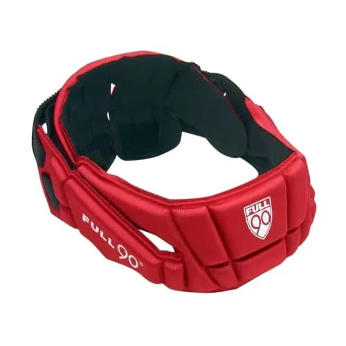 Full 90 Premier Performance Soccer Headgear Red Small/Medium | Impact-Absorbing, Custom Fit (70-120 chars) thumbnail 1