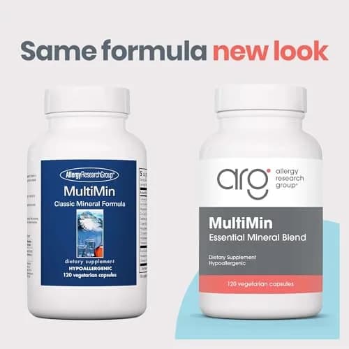 Allergy Research Group ARG MultiMin Multi Mineral Supplement, 120 Capsules | Supports Mineral Balance & Wellness thumbnail 2
