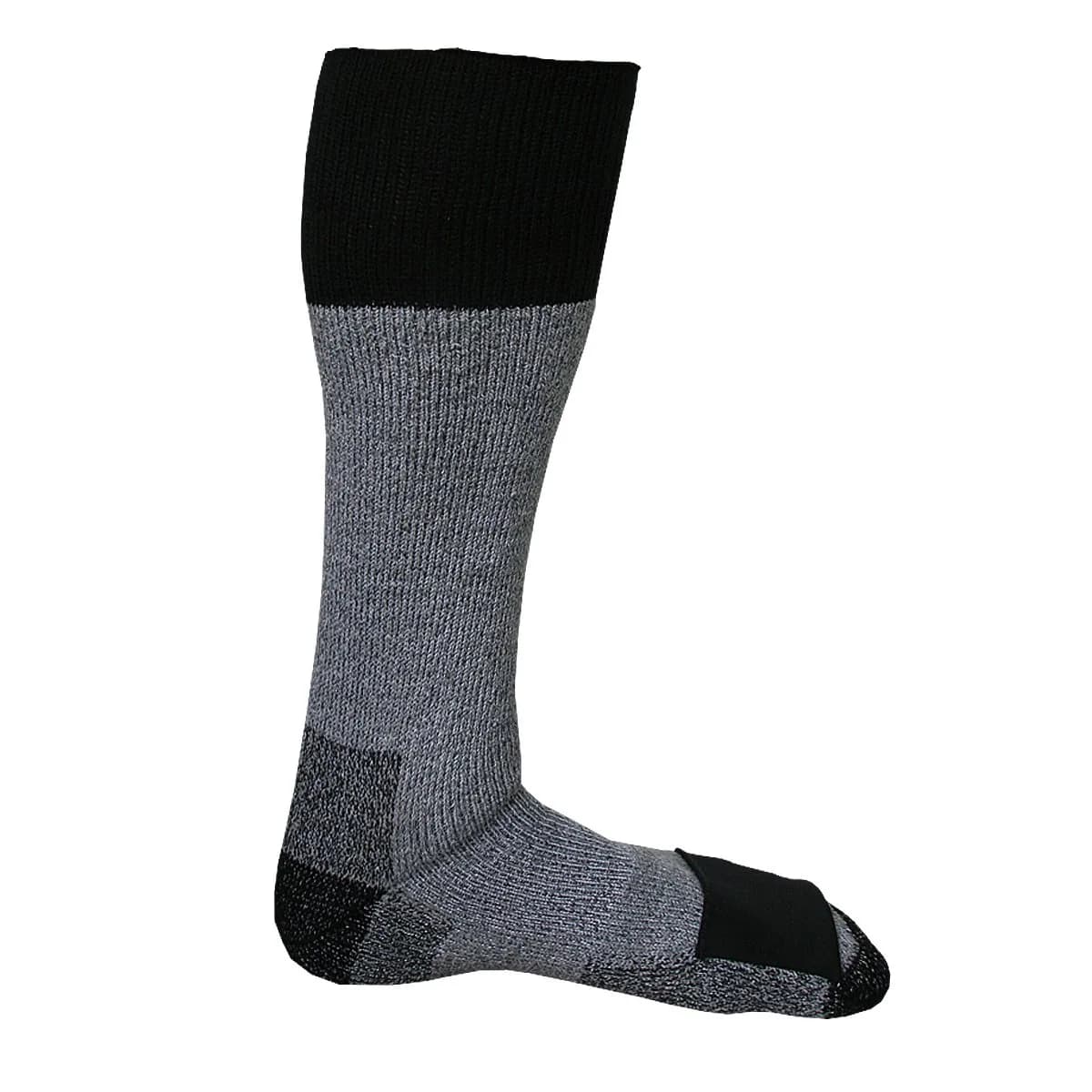 Heat Factory Acrylic Blend Pocket Socks for use Foot & Toe Warmers | Above Calf Length, Reinforced Toe, Cushioned Arch — Medium-Large