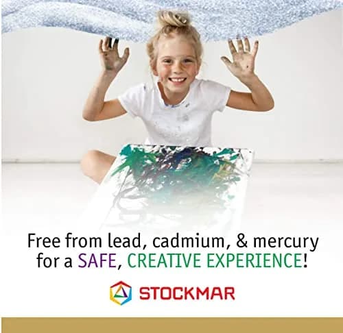 STOCKMAR Wax Block Crayons 16 Assorted Colors in Tin Case | Beeswax-Based Art Crayons for Drawing & Coloring thumbnail 9