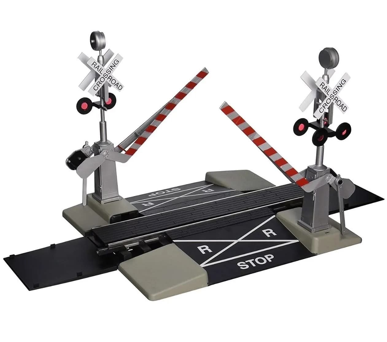 Bachmann Trains Steel Alloy Track with Operating Crossing Gate - G Scale | 1.13 kg (2.55 lb) | Indoor Use Only - main product image