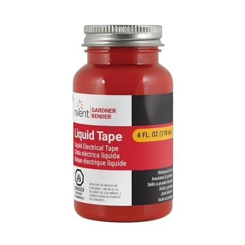 Gardner Bender Red Liquid Electrical Tape 4 Fl Oz (118ml) | Seals, Insulates & Protects thumbnail 1
