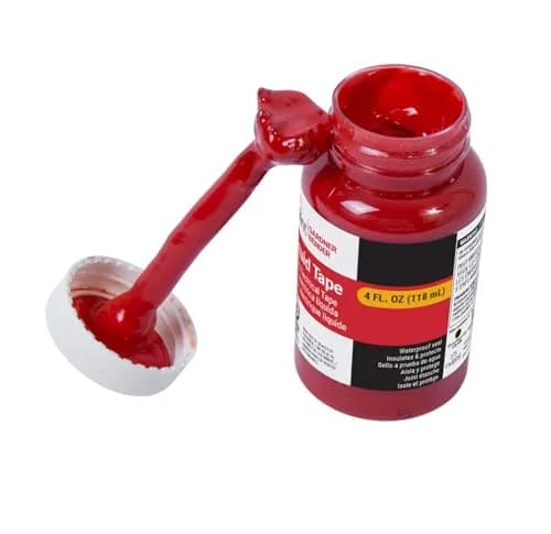 Gardner Bender Red Liquid Electrical Tape 4 Fl Oz (118ml) | Seals, Insulates & Protects thumbnail 2