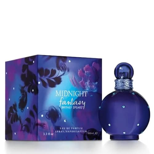 Britney Spears Midnight Fantasy Eau De Parfum Spray for Women 100ml (3.3 Fl Oz) | Intoxicating Floral Fruity Fragrance thumbnail 2