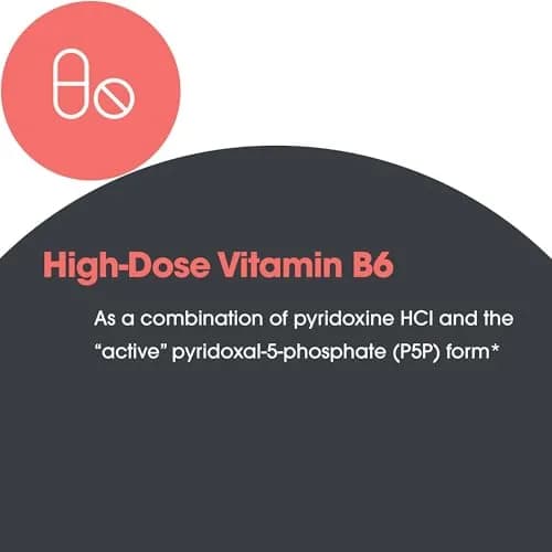 Allergy Research Group Pyridoxine P5P Active Vitamin B6 Formula, 60 Capsules | Supports amino acid & lipid metabolism thumbnail 3