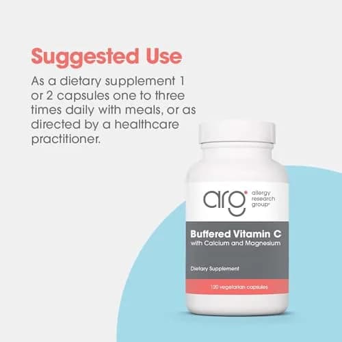 Allergy Research Group Buffered Vitamin C 1000 mg | Immune Support & Antioxidant (70-120 chars) thumbnail 4