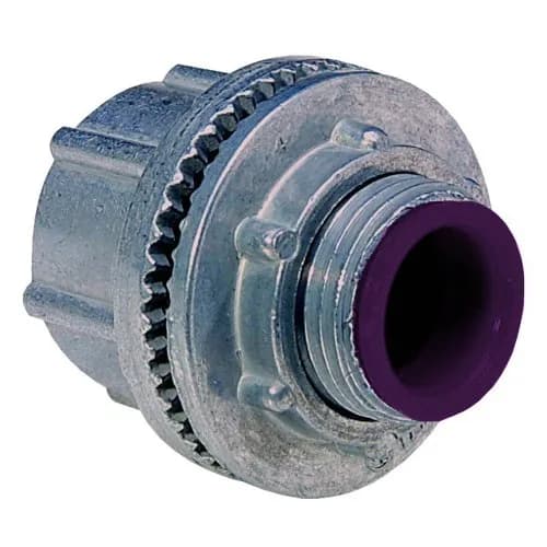 Sigma ProConnex 02-54072 1" Rigid Watertight Hub Fitting, 0.4 lb (0.18 kg) | UL Listed for Wet Locations thumbnail 1