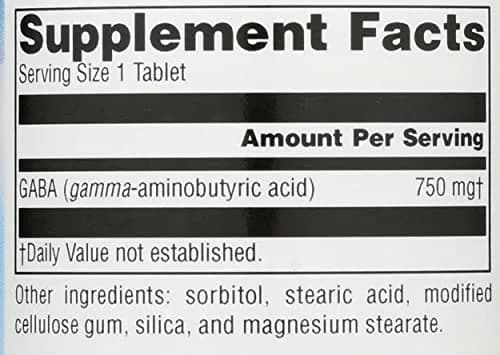 Source Naturals Serene Science GABA 750mg 45 Count Tablets | Calm Mind & Muscle Relaxation thumbnail 4