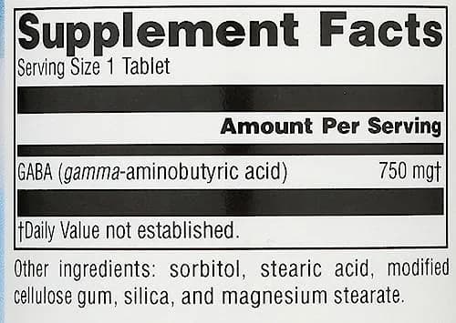 Source Naturals Serene Science GABA 750mg 45 Count Tablets | Calm Mind & Muscle Relaxation thumbnail 3