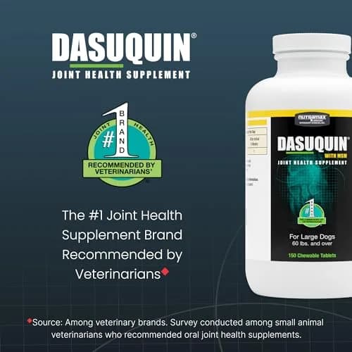 Nutramax Dasuquin MSM Joint Supplement for Large Dogs, 150 Chewable Tablets | Vet Recommended Canine Mobility Support thumbnail 3