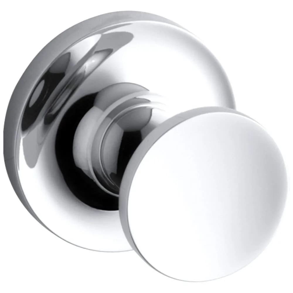 Kohler Purist Robe Hook Polished Chrome | Solid Brass Construction for Durability and Reliability - main product image