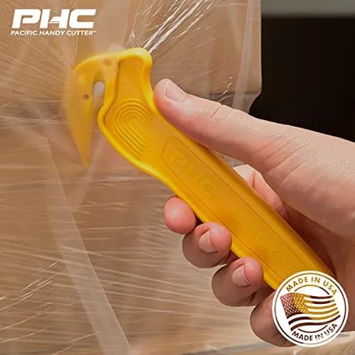 Pacific Handy Cutter DFC364 Disposable Film Cutter with Bladeless Tape Splitter | Safe & Efficient Cutting Tool thumbnail 4