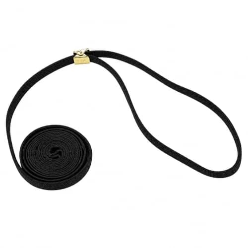 Resco Cordo-Hyde Dog Show Lead for Conformation, Thin (3/16"), Black | Professional Show Ring Lead thumbnail 1