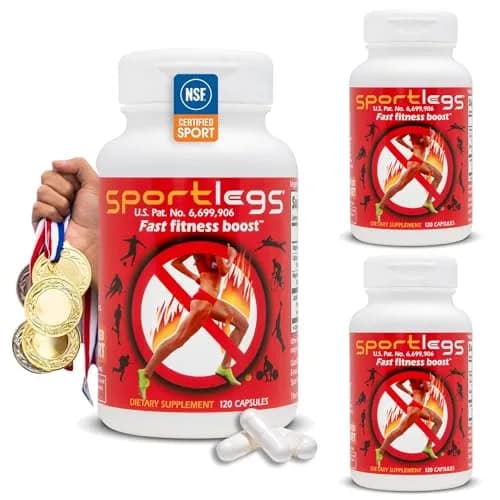 SPORTLEGS Lactate Fuel Pre-Workout Training Aid 120 Count | Supports Natural Lactate System, No Stimulants thumbnail 1