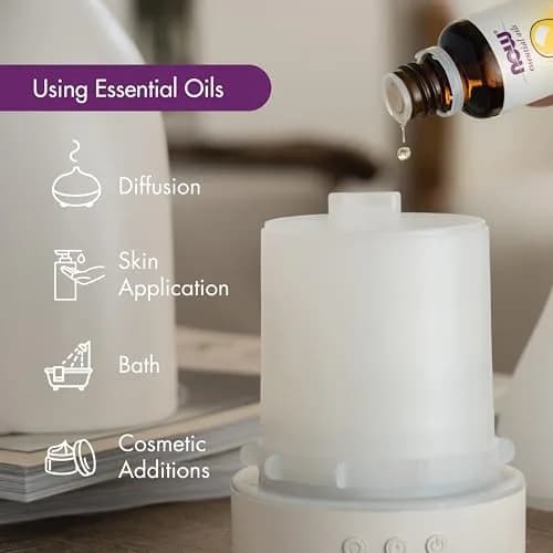 NOW Foods Rosemary Essential Oil 29.57ml (1 fl. oz) | Steam Distilled, Undiluted, Uplifting Aroma thumbnail 4
