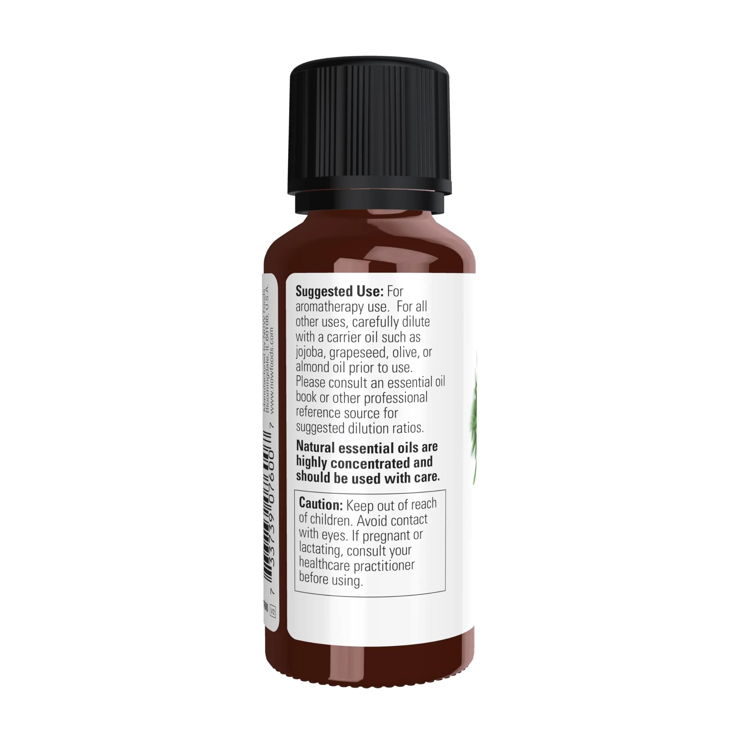 NOW Foods Rosemary Essential Oil 29.57ml (1 fl. oz) | Steam Distilled, Undiluted, Uplifting Aroma - view 3