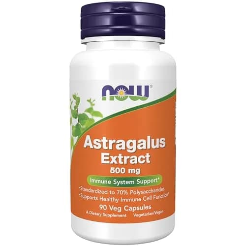 NOW Foods Astragalus Extract Immune Support 500 mg (156 g / 0.35 oz) | Standardized to 70% Polysaccharides thumbnail 1