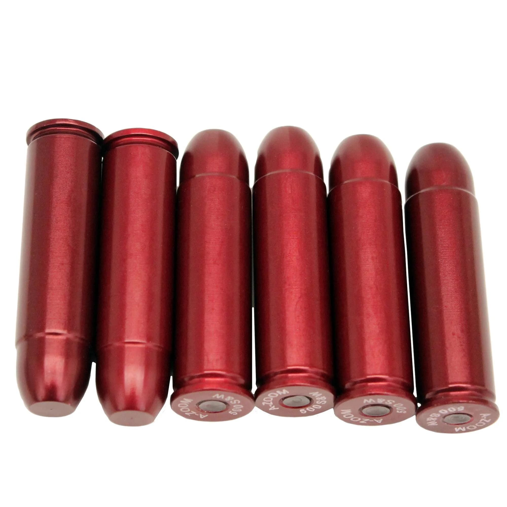 Pachmayr A-Zoom 16144 500 S&W Mg Snapcap 6 Pack | Precision CNC Aluminum for Safe Dry Firing - main product image