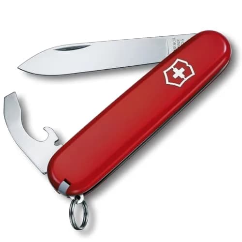 Victorinox Bantam Swiss Army Knife, 8-Function Pocket Knife, Red | 9.1 cm (3.6 in) Folded Length thumbnail 1