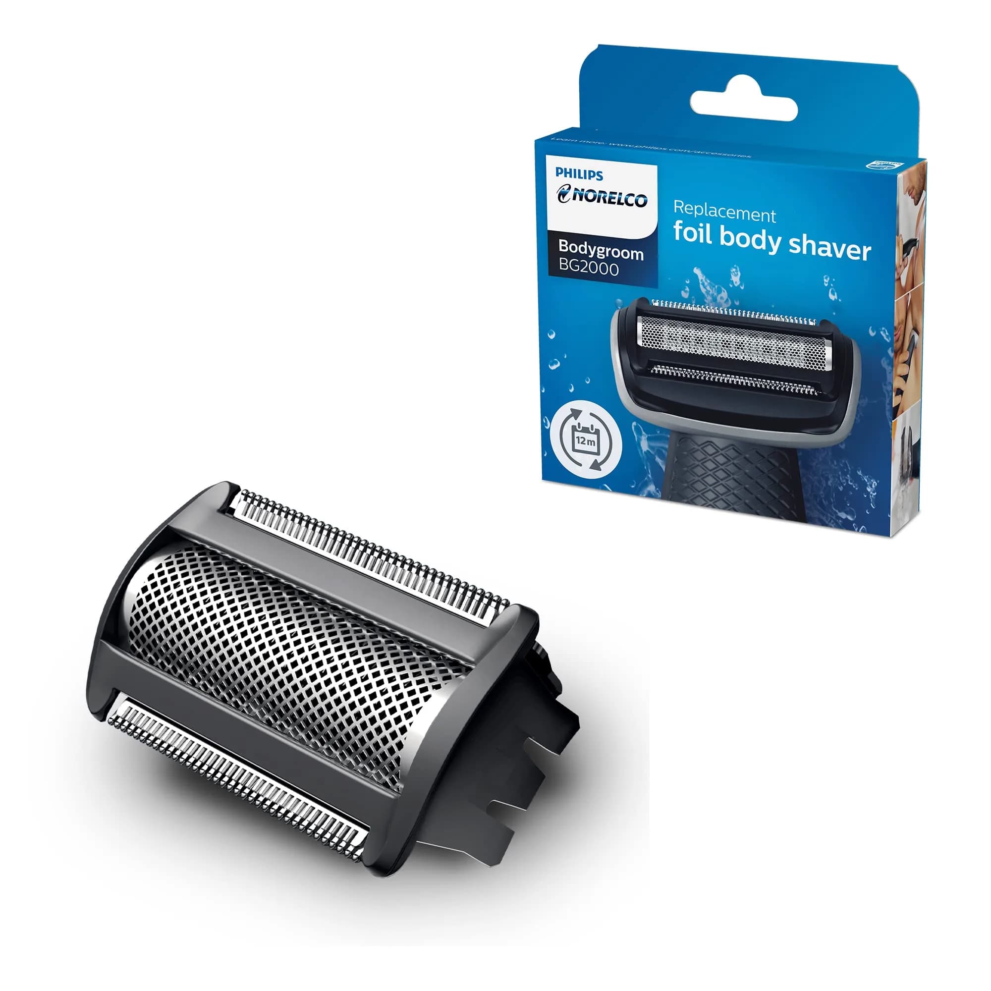 Philips Norelco BG2000/40 Replacement Foil for Body Groomer - Genuine Part - main product image