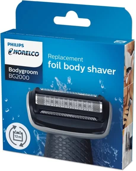 Philips Norelco BG2000/40 Bodygroom Replacement Foil Head | Stainless Steel, 1 Count - view 7