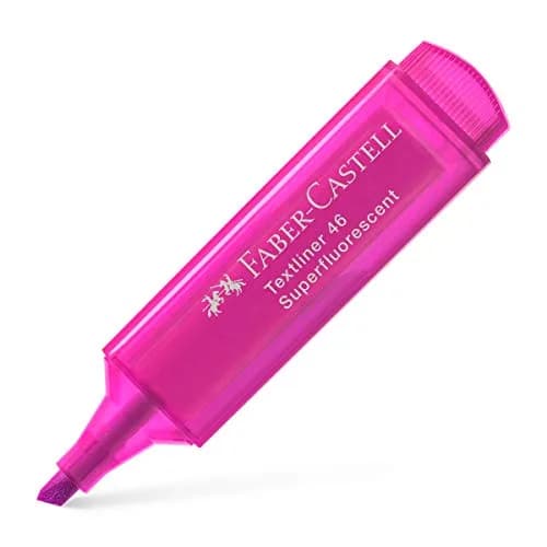 Faber-Castell Fluorescent Highlighters, 8 Neon Colors | Chisel Tip, Water-Based Ink, 1-5mm Line Widths thumbnail 5