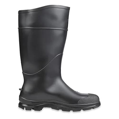 SERVUS Comfort Technology 14" PVC Steel Toe Men's Work Boots, Black - Steel Toe, 8 thumbnail 6