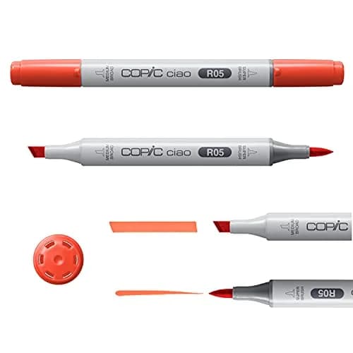 Copic Ciao Alcohol Markers 36 Colors Dual Brush Tip Set for Art & Illustration thumbnail 6