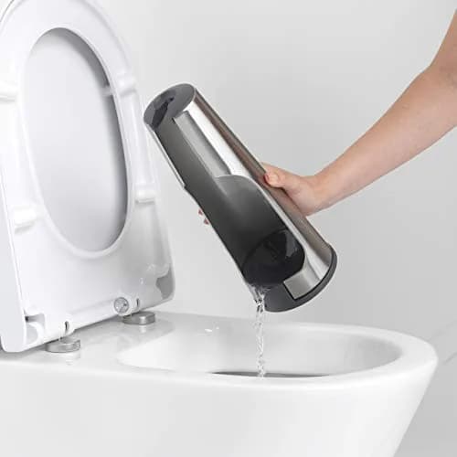 Brabantia Toilet Brush & Holder - Matt Steel, Medium | Corrosion-Resistant & Easy to Clean thumbnail 4